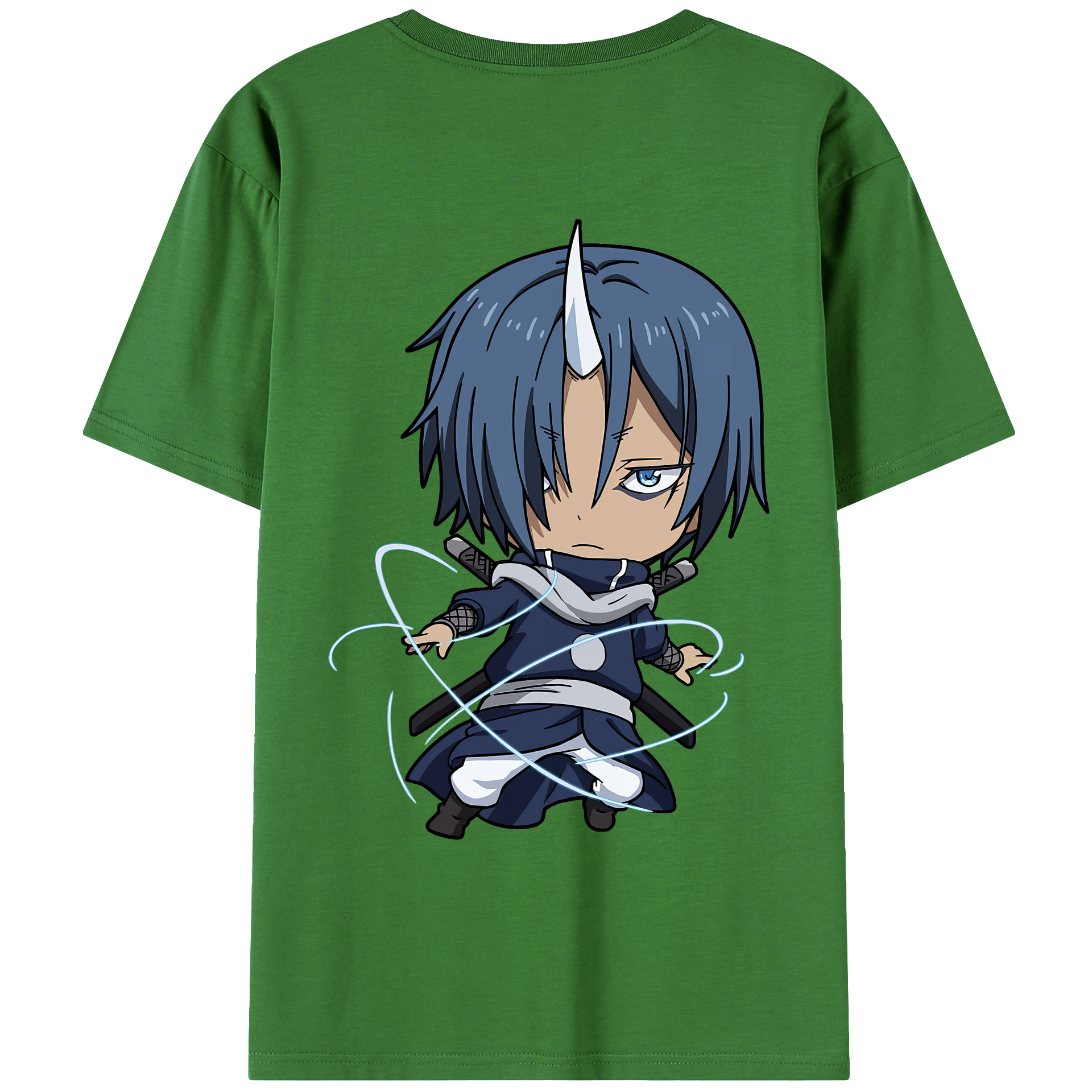（画像用） 転スラ Regarding Reincarnated to Slime レディース半袖Tシャツ(バックプリント)